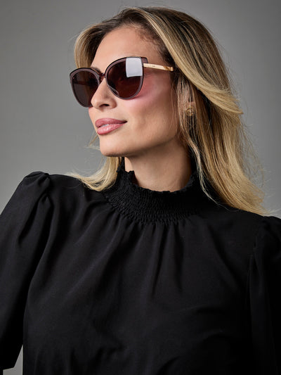 Óculos de sol NINA Bordeaux