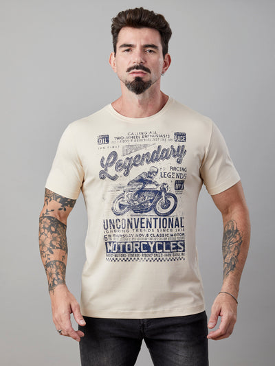 Camiseta Unconventional® Racing Legends em Algodão Egípcio