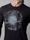 Camiseta Unconventional® Vinyl Manga Longa em Algodão Egípcio