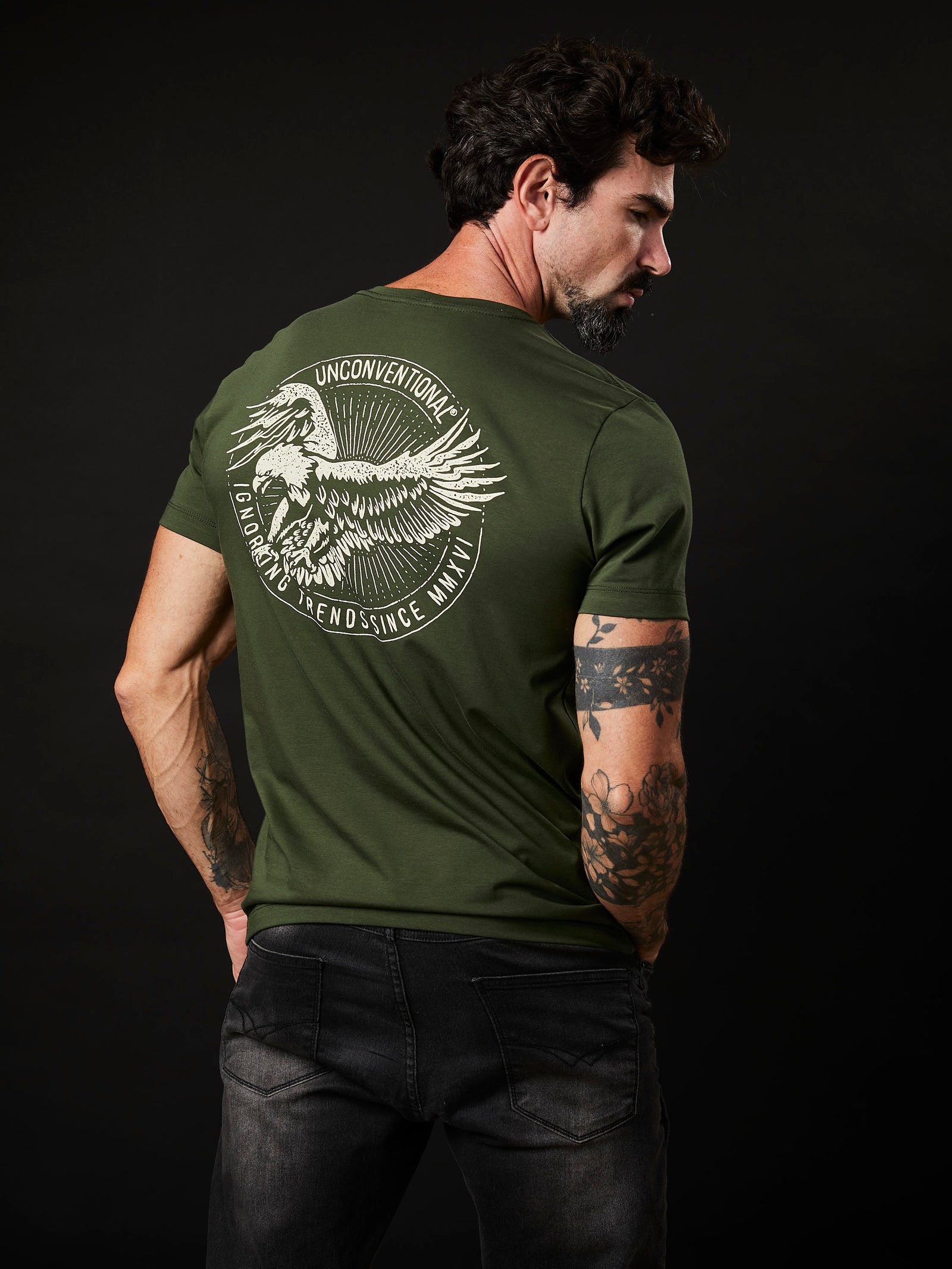 Camiseta Eagle Attack - Green