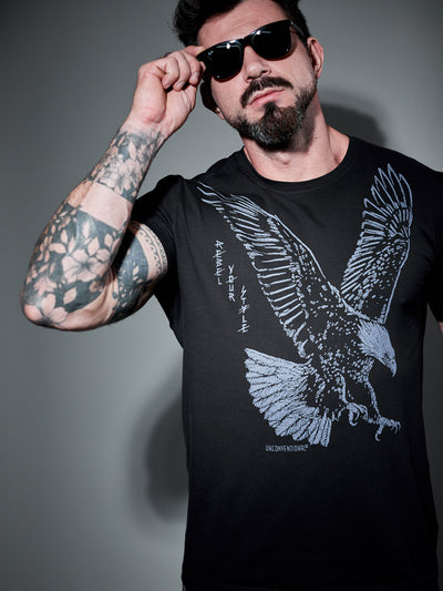 Camiseta Unconventional® New Eagle em Algodão Egípcio