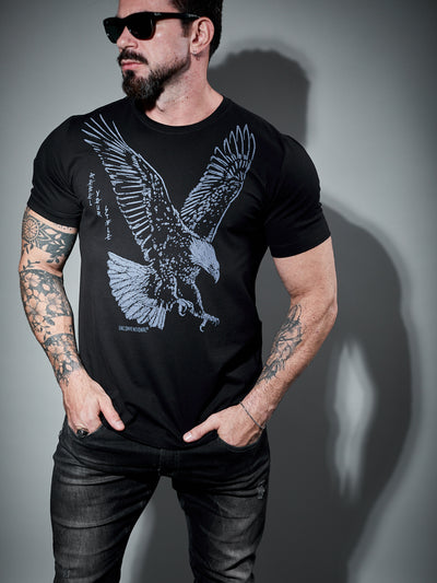Camiseta Unconventional® New Eagle em Algodão Egípcio