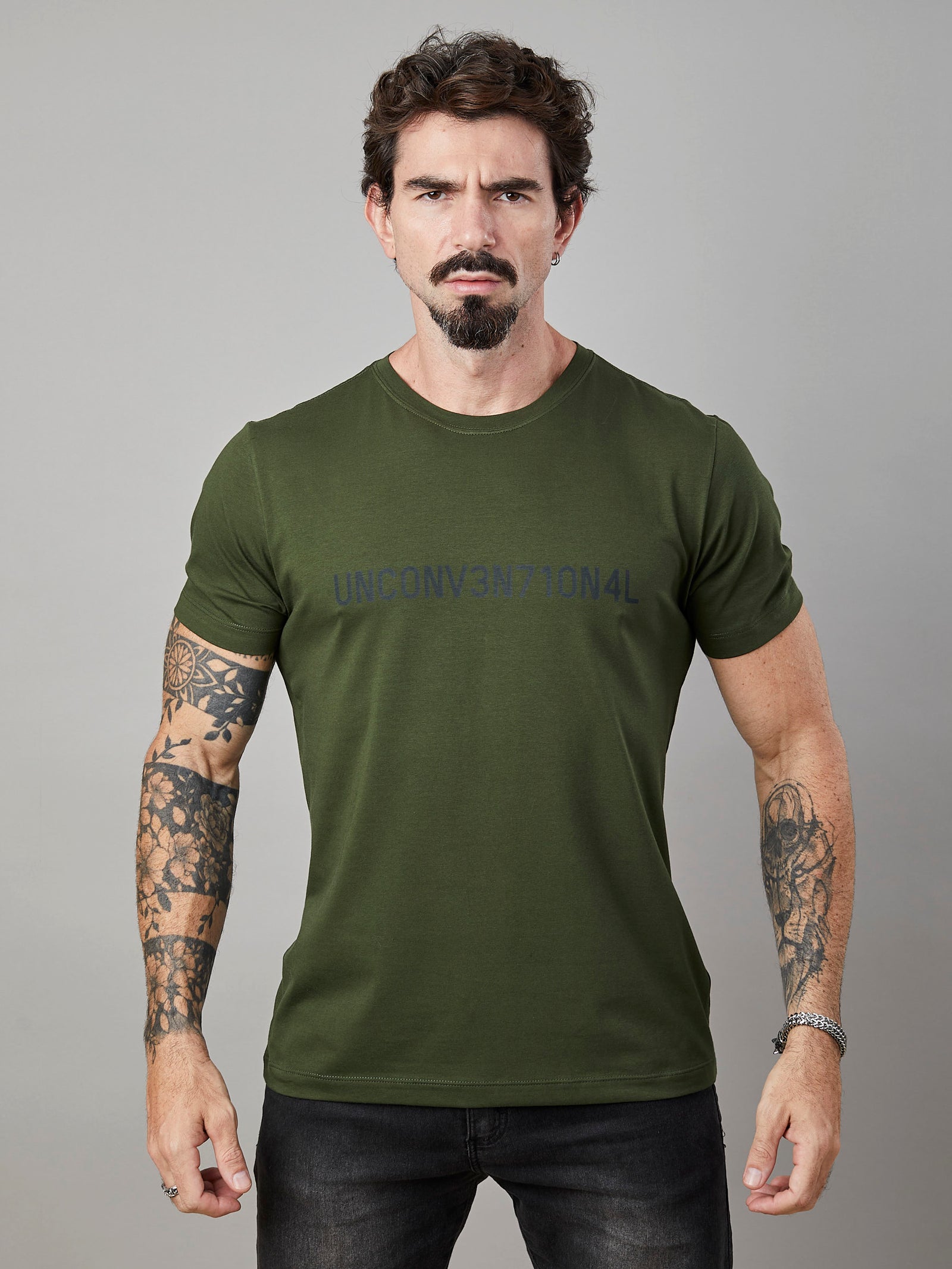 Camiseta Unconventional® 3714 em algodão egípcio