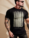 Camiseta Unconventional® Drumsticks em Algodão Egípcio Preto