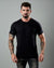 Camiseta Unconventional® Essentials Black em Algodão Egípcio