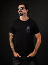 Camiseta Unconventional® Half Face Skull