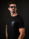 Camiseta Unconventional® Half Face Skull