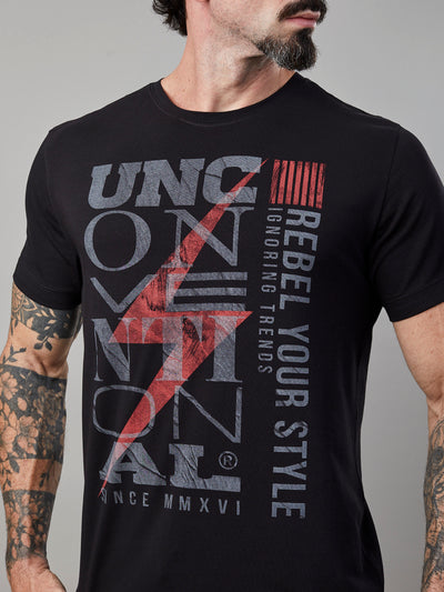 Camiseta Unconventional® Rebel Your Style em algodão egípcio