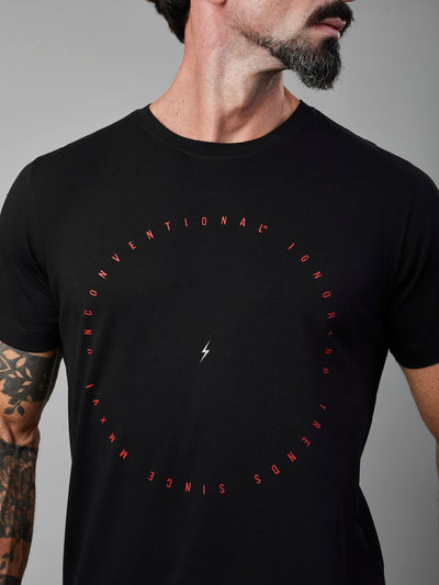 Camiseta Unconventional® Typo Circle
