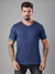 Camiseta Unconventional® Essentials Gola V - Blue