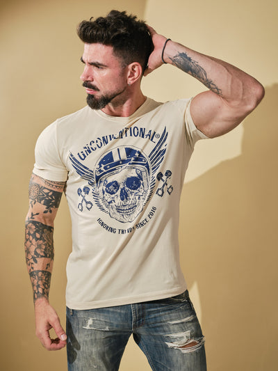 Camiseta Helmet Skull