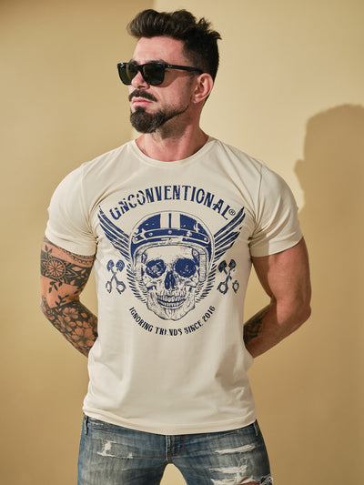 Camiseta Helmet Skull