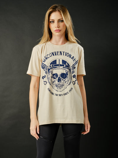 Camiseta Helmet Skull