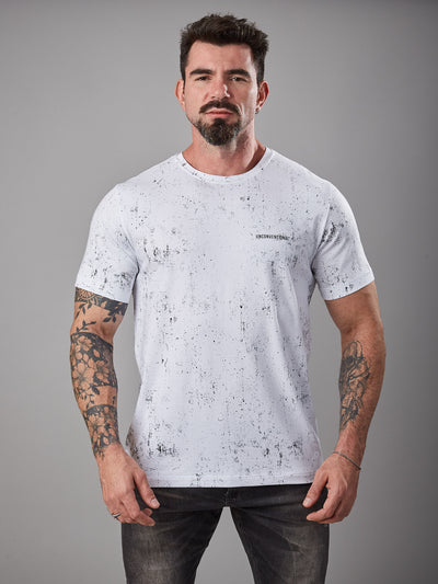 Camiseta Unconventional® Dirty White em Algodão Egípcio