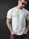 Camiseta Unconventional® Dirty White em Algodão Egípcio