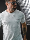 Camiseta Unconventional® Dirty White em Algodão Egípcio