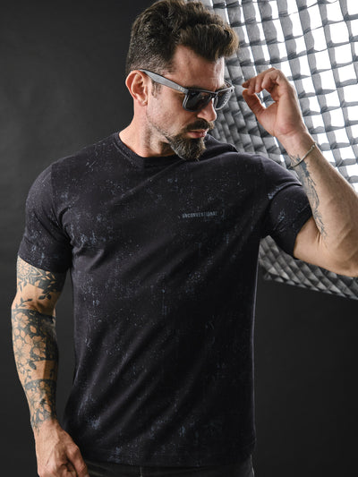 Camiseta Unconventional® Dirty - Black em Algodão Egípcio