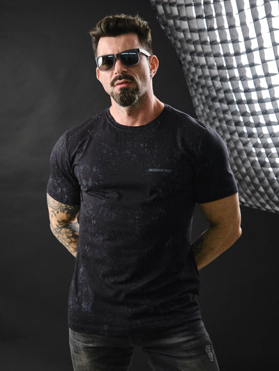 Camiseta Unconventional® Dirty - Black em Algodão Egípcio