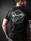 Camiseta Unconventional® Eagle Attack em Algodão Egípcio