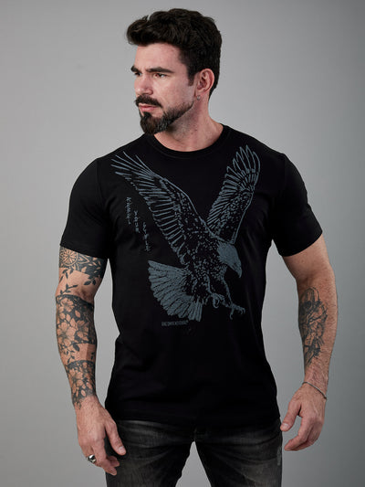 Camiseta Unconventional® New Eagle em Algodão Egípcio