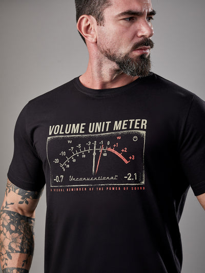 Camiseta Unconventional® VU Meter em Algodão Egípcio