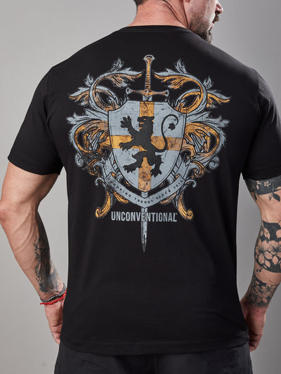 Camiseta Unconventional® Brasão em Algodão Egípcio