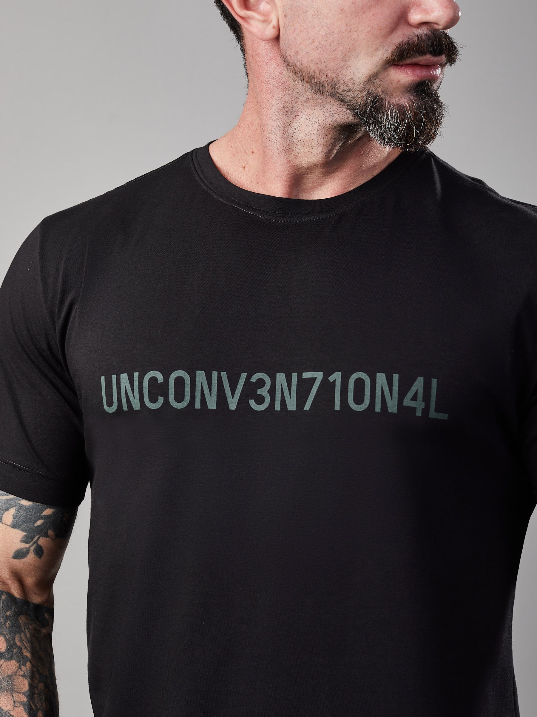 Camiseta Unconventional® 3714 em Algodão Egípcio