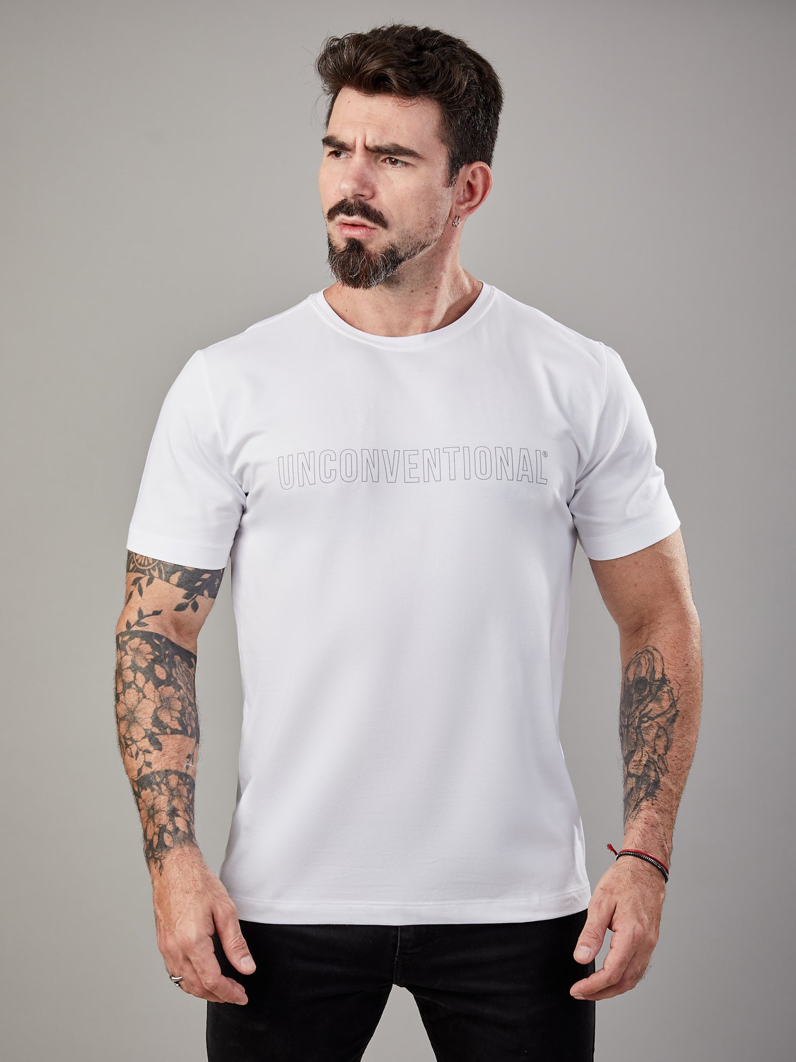 Camiseta Logo - White