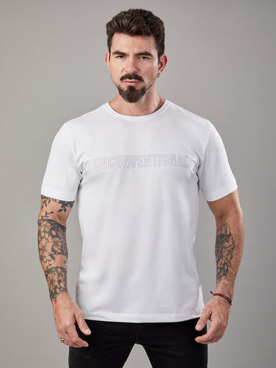 Camiseta Logo - White