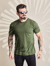 Camiseta Unconventional® Essentials Green em Algodão Egípcio