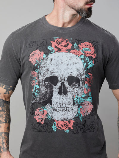 Camiseta Unconventional® Skull n' Roses