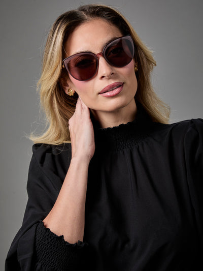 Óculos de sol NINA Bordeaux