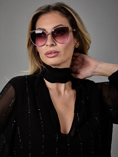 Óculos de sol NINA Nude Rose