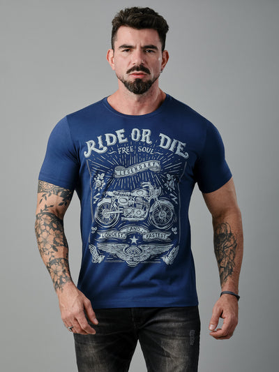 Camiseta Unconventional® Ride or Die em Algodão Egípcio