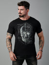 Camiseta Unconventional® Calligraphy Skull em Algodão Egípcio