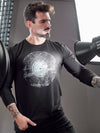 Camiseta Unconventional® Vinyl Manga Longa em Algodão Egípcio