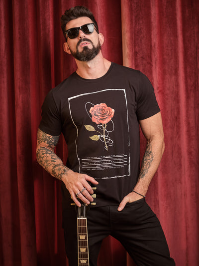 Camiseta Unconventional® Dead Flowers em Algodão Egípcio