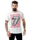 Camiseta Unconventional® Tongue em algodão egípcio off-white
