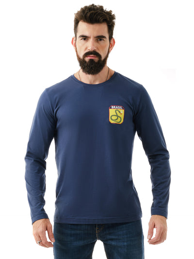 Camiseta Unconventional® Cobras Fumantes em Algodão Egípcio