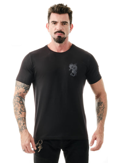 Camiseta Unconventional® Dragon em Algodão Egípcio